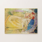 Alphonse Mucha Art Legpuzzel (Horizontaal)