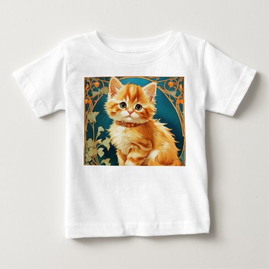 Alphonse Mucha Art Nouveau Cat (Voorkant)