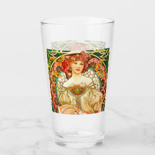 Alphonse Mucha Art Nouveau Daydrodroom Glas