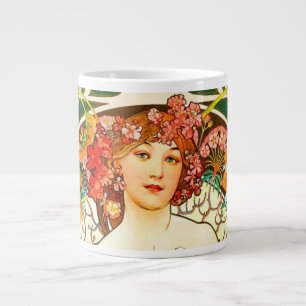 Alphonse Mucha Art Nouveau Daydrodroom Grote Koffiekop
