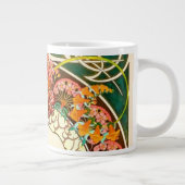 Alphonse Mucha Art Nouveau Daydrodroom Grote Koffiekop (Rechts)
