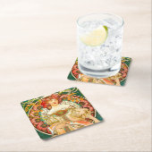 Alphonse Mucha Art Nouveau Daydrodroom Kartonnen Onderzetters (Insitu)