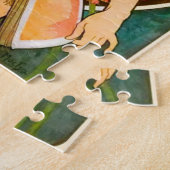 Alphonse Mucha Art Nouveau Daydrodroom Legpuzzel (Zijkant)