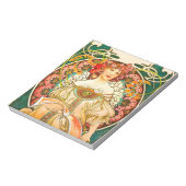 Alphonse Mucha Art Nouveau Daydrodroom Notitieblok (Linkerzijde)