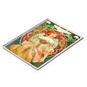 Alphonse Mucha Art Nouveau Daydrodroom Notitieboek (Linkerzijde)