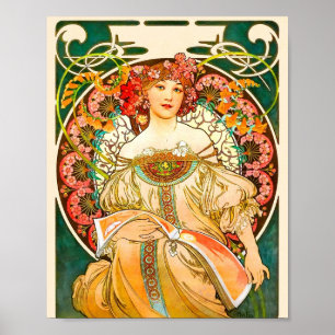 Alphonse Mucha Art Nouveau Daydrodroom Poster