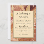 Alphonse Mucha Art Nouveau Floral Detail Kaart (Achterkant)