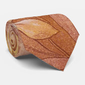 Alphonse Mucha Art Nouveau Floral Detail Stropdas (Opgerold)