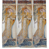 Alphonse Mucha, art, nouveau, , Gismonda Douchegordijn (Voorkant)