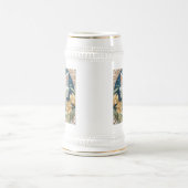 Alphonse Mucha Art Nouveau Kitten Bierpul (Center)