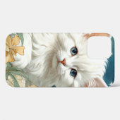 Alphonse Mucha Art Nouveau Kitten Case-Mate iPhone Case (Achterkant (horizontaal))