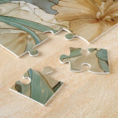 Alphonse Mucha Art Nouveau Kitten Legpuzzel (Zijkant)
