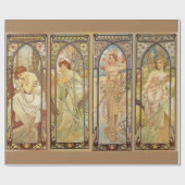 Alphonse Mucha - Art Nouveau Master Cadeaupapier (Vlak)