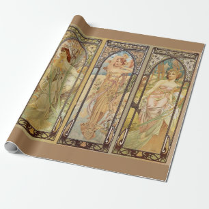 Alphonse Mucha - Art Nouveau Master Cadeaupapier