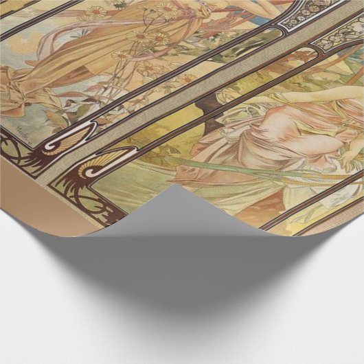 Alphonse Mucha - Art Nouveau Master Cadeaupapier (Hoek)