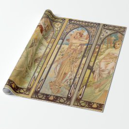 Alphonse Mucha - Art Nouveau Master Cadeaupapier