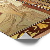 Alphonse Mucha - Art Nouveau Master Poster (Hoek)