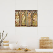 Alphonse Mucha - Art Nouveau Master Poster (Keuken)