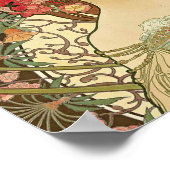 Alphonse Mucha - Art Nouveau Master Poster (Hoek)