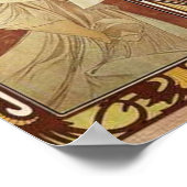 Alphonse Mucha - Art Nouveau Master Poster (Hoek)