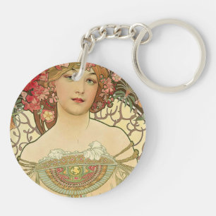 Alphonse Mucha - Art Nouveau Master Sleutelhanger