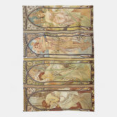 Alphonse Mucha - Art Nouveau Master Theedoek (Verticaal)