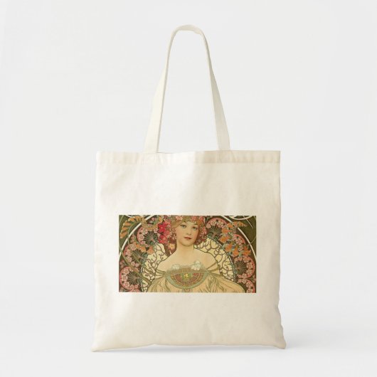 Alphonse Mucha - Art Nouveau Master Tote Bag (Voorkant)