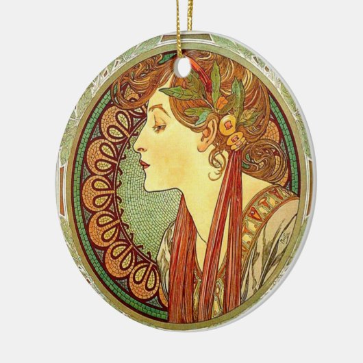 Alphonse Mucha Art Nouveau Ornament (Links)