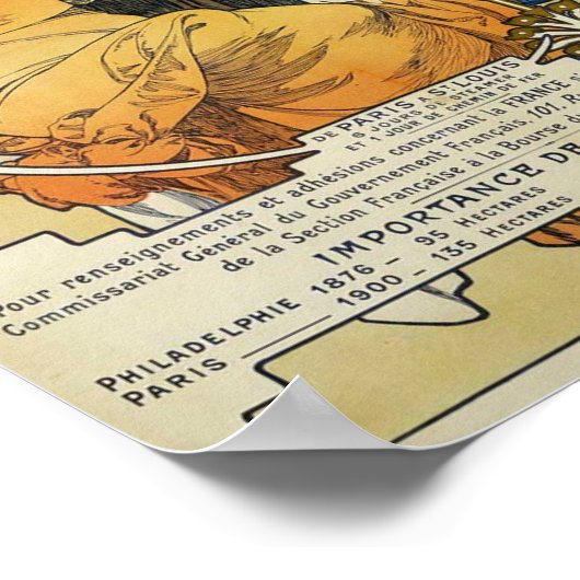 Alphonse Mucha  art nouveau poster (Hoek)