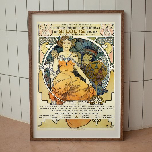 Alphonse Mucha  art nouveau poster
