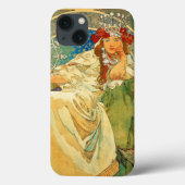 Alphonse Mucha Art Nouveau Princess Hyacinth Case-Mate iPhone Case (Achterkant)