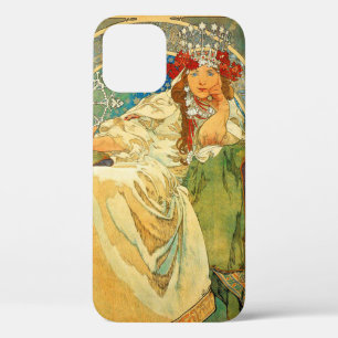 Alphonse Mucha Art Nouveau Princess Hyacinth Case-Mate iPhone Case