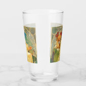 Alphonse Mucha Art Nouveau Princess Hyacinth Glas (Rechts)