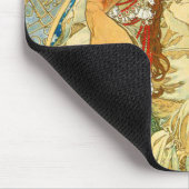 Alphonse Mucha Art Nouveau Princess Hyacinth Muismat (Hoek)