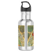 Alphonse Mucha Art Nouveau Princess Hyacinth Waterfles (Achterkant)