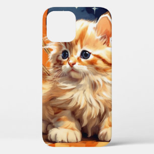 Alphonse Mucha Art Nouveau Sinaasappel Cat Case-Mate iPhone Case