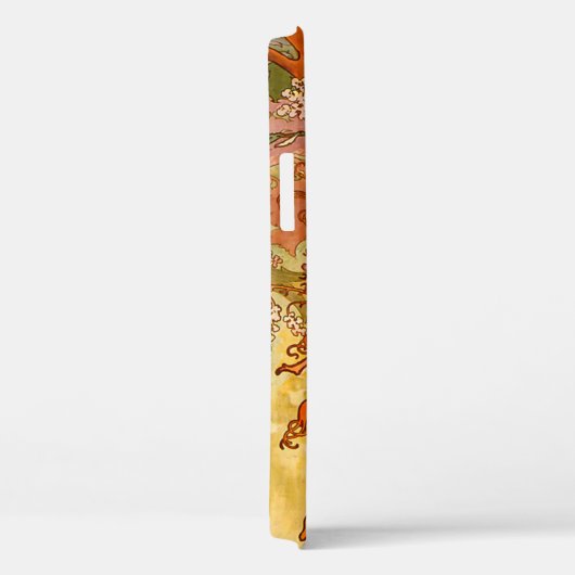Alphonse Mucha Art Nouveau Spring Case-Mate iPhone Case (Achterkant / Rechts)