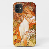 Alphonse Mucha Art Nouveau Spring Case-Mate iPhone Case (Achterkant)