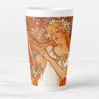 Alphonse Mucha Art Nouveau Spring