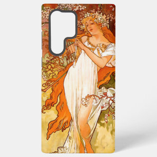 Alphonse Mucha Art Nouveau Spring Samsung Galaxy Hoesje