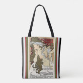 Alphonse Mucha Art Nouveau Tas (Achterkant)