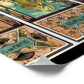 Alphonse Mucha art nouveau, , vrouwen, be Poster (Hoek)