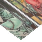 Alphonse Mucha art nouveau, , vrouwen, be Tafelkleed (Gekanteld)