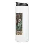 Alphonse Mucha art nouveau, , vrouwen Thermosbeker (Geroteerd rechts)