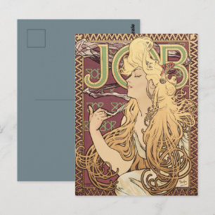 Alphonse Mucha Art Nouveau Werk Oude Poster Briefkaart