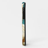 Alphonse Mucha Art Nouveau White Cat Case-Mate iPhone Case (Achterkant/links)