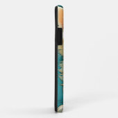 Alphonse Mucha Art Nouveau White Cat Case-Mate iPhone Case (Achterkant/rechts)