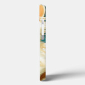 Alphonse Mucha Art Nouveau White Cat Case-Mate iPhone Case (Achterkant / Links)