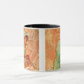 Alphonse Mucha Art Nouveau Winter Mok (Midden)