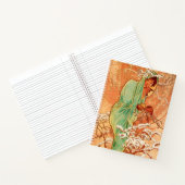 Alphonse Mucha Art Nouveau Winter Notitieboek (Binnen)